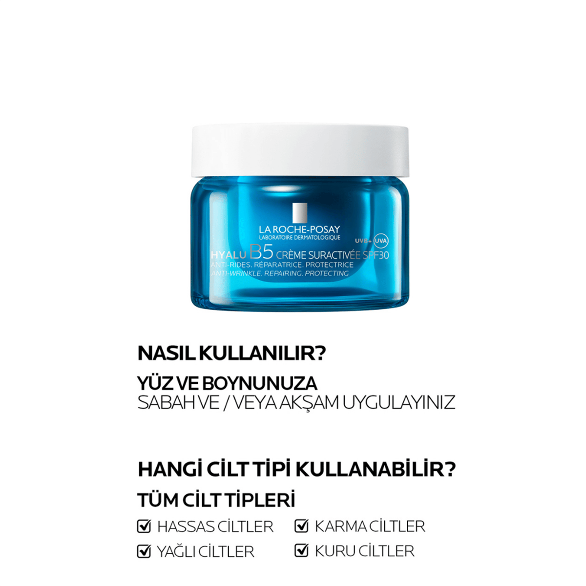 La Roche Posay Hyalu B5 Suractivated Cream SPF30 50 ml - La Roche-Posay