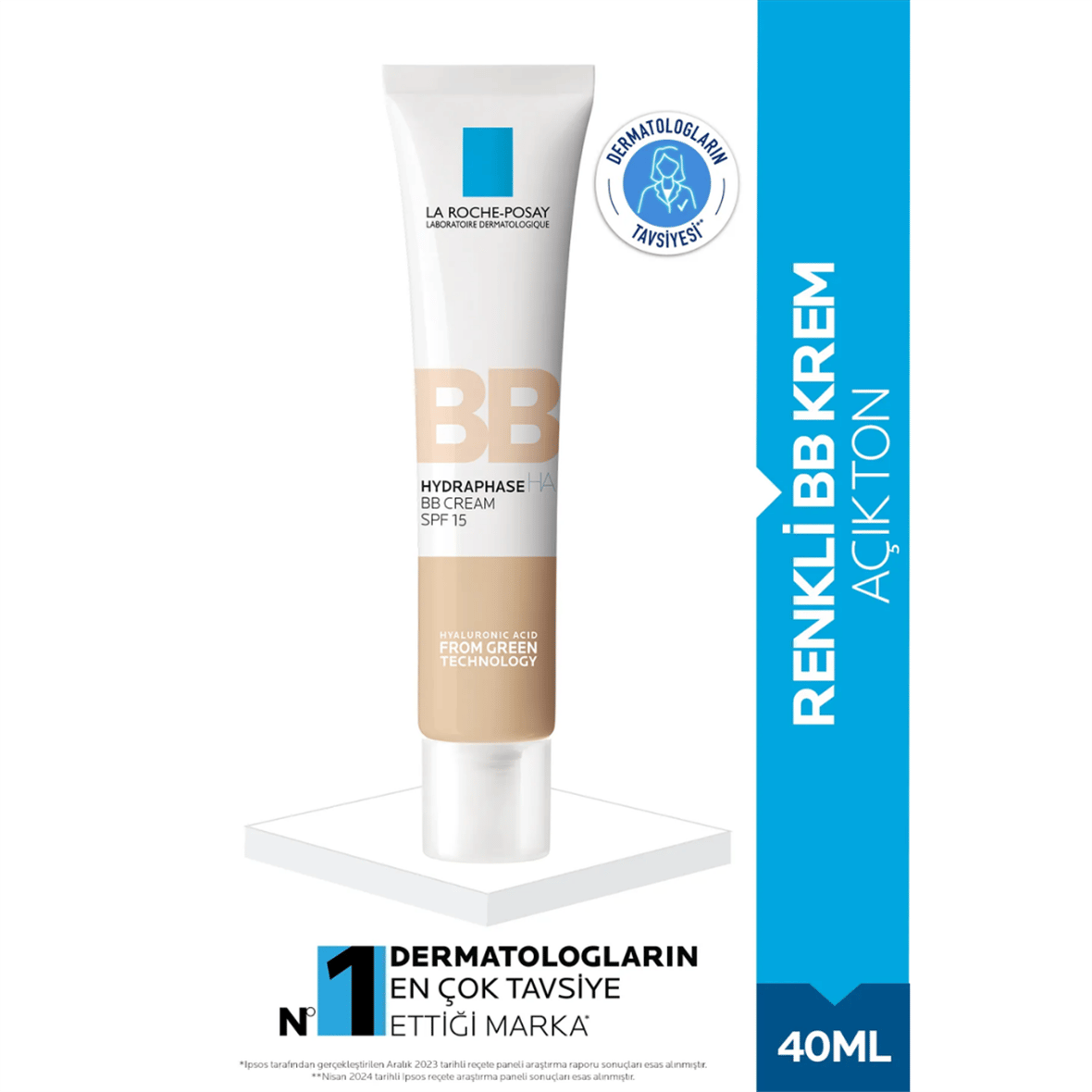 La Roche Posay Hydraphase BB Cream Light 40ml - La Roche Posay