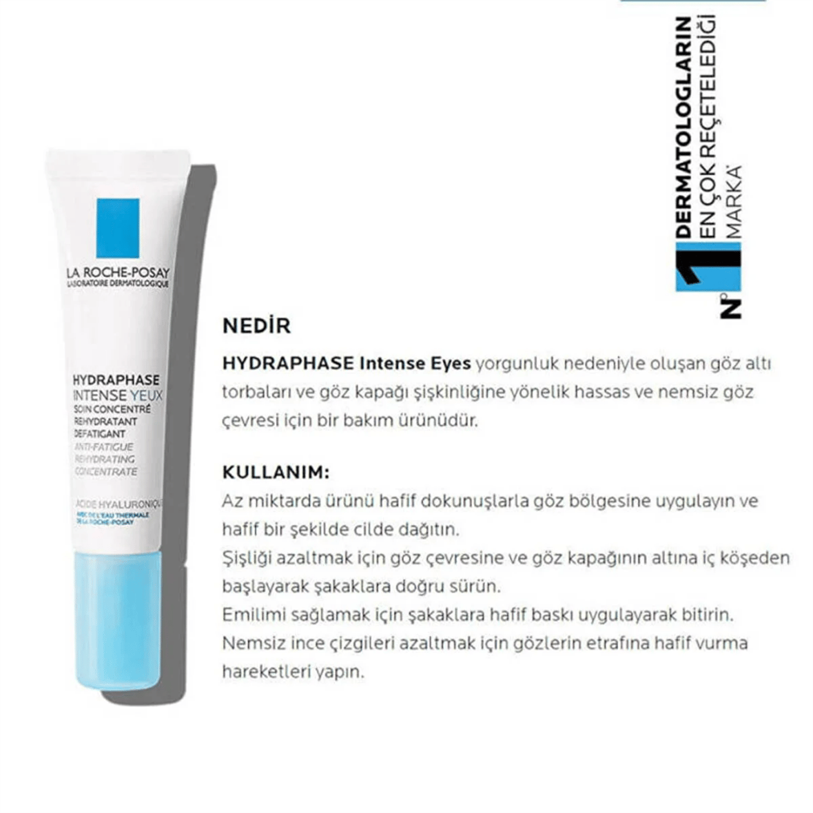 La Roche Posay Hydraphase Göz Çevresi Kremi 15 ml - La Roche Posay