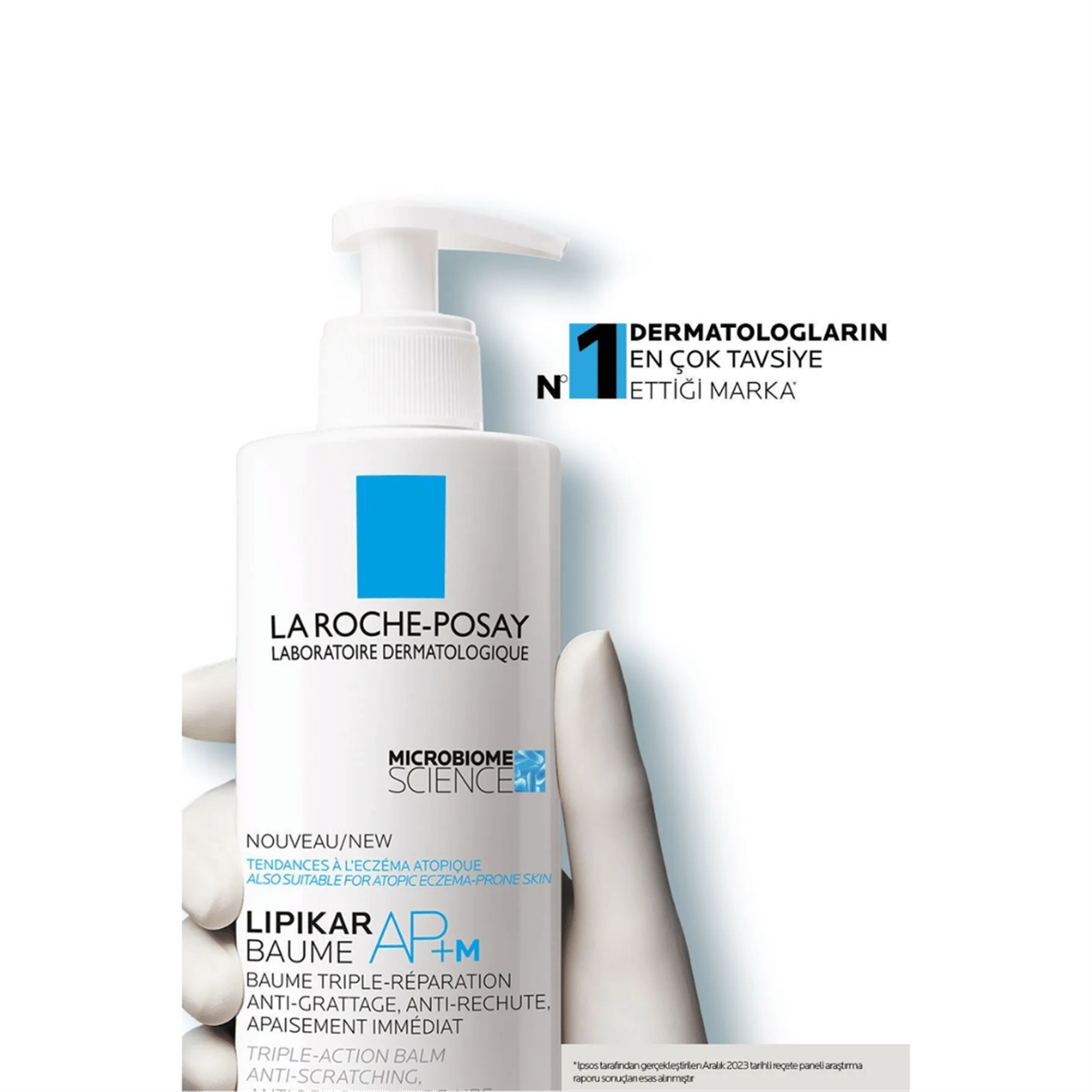 La Roche Posay Lipikar Baume Balsam Losyon Ap+m Atopiye Eğilim Gösterebilen Ciltler 400 Mlx2 - La Roche Posay