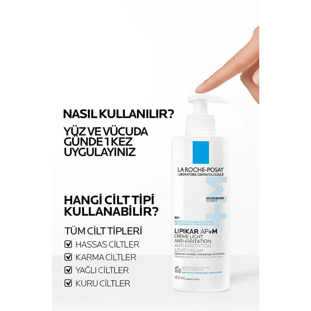 La Roche Posay Lipikar Baume Light AP+M 400 ml - La Roche Posay