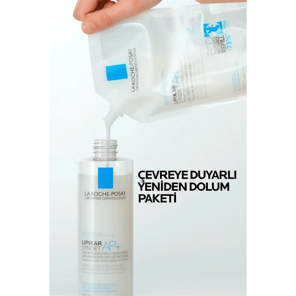 La Roche Posay Lipikar Syndet AP+ 400ml - Refill - La Roche Posay