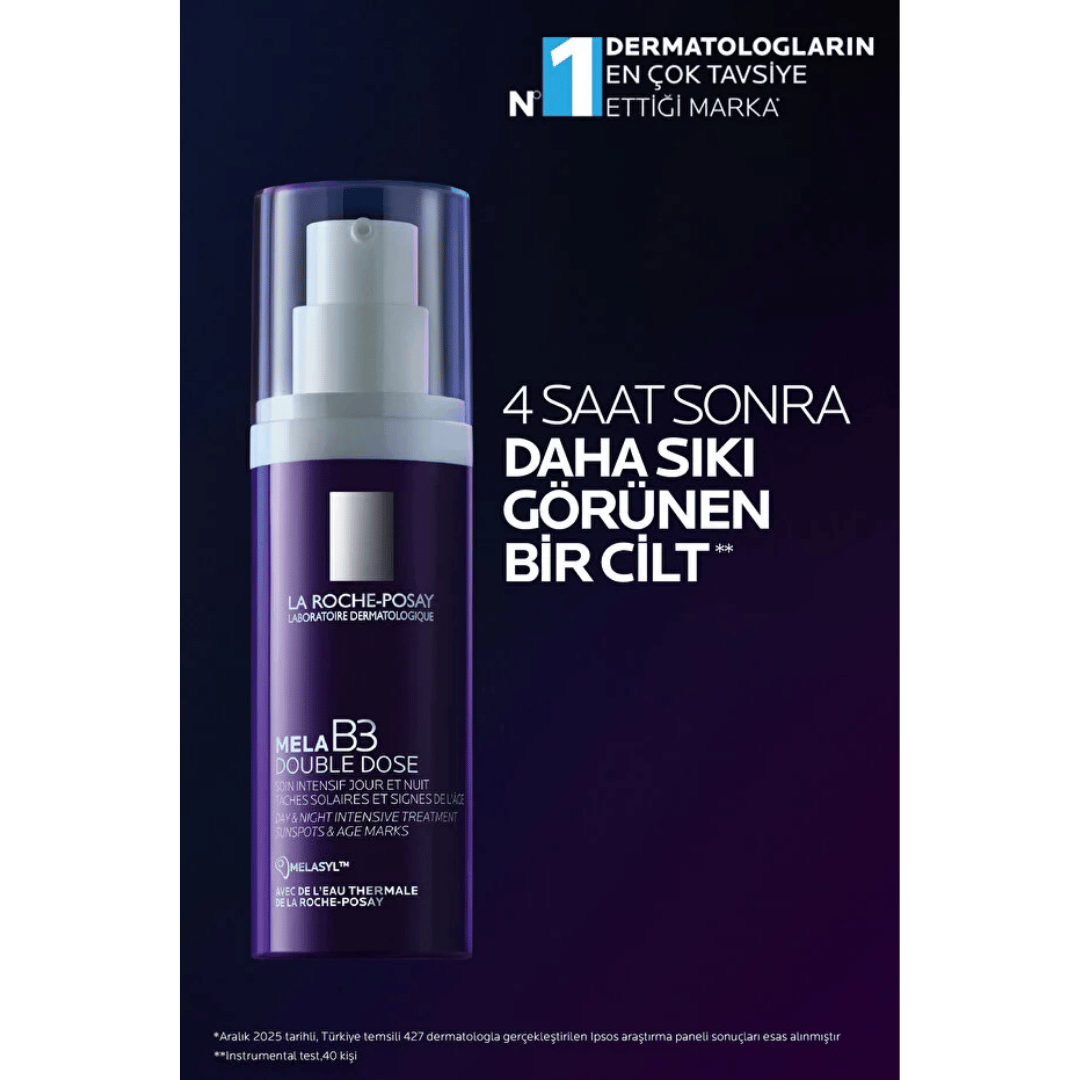 La Roche Posay Mela B3 Double Dose Leke ve Kırışıklık Karşıtı Bakım Kremi 40 ml - La Roche Posay