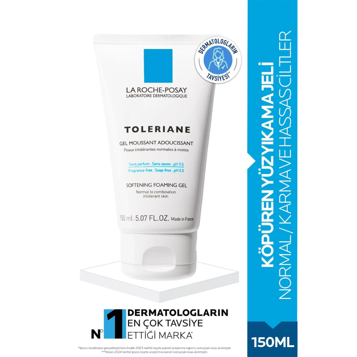 La Roche Posay Toleriane Foaming Temizleyici Jel 150 ml - La Roche Posay