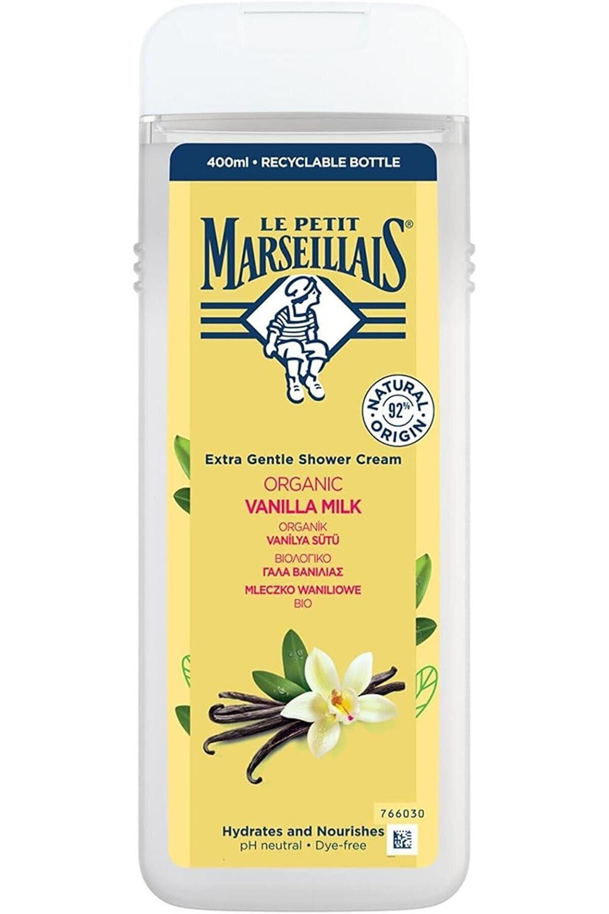 Le Petit Marseillais Organik Vanilya Sütü Duş Jeli 400 ml - Le Petit Marseillais