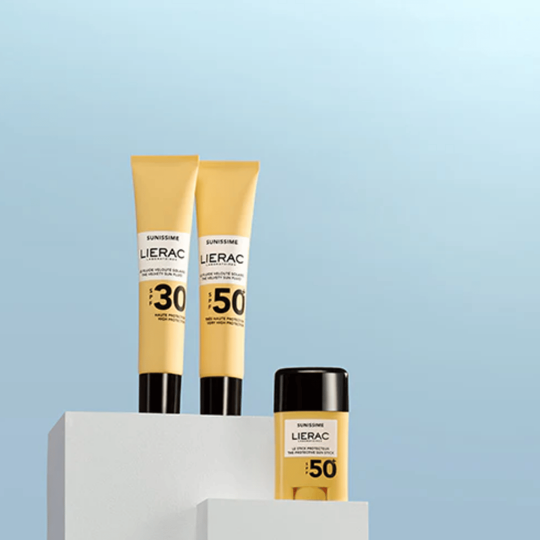 Lierac Sunissime Energizing Protective Fluid SPF 30 Yüz Dekolte Bölgesi Yaşlanma Karşıtı Güneş Kremi - Lierac