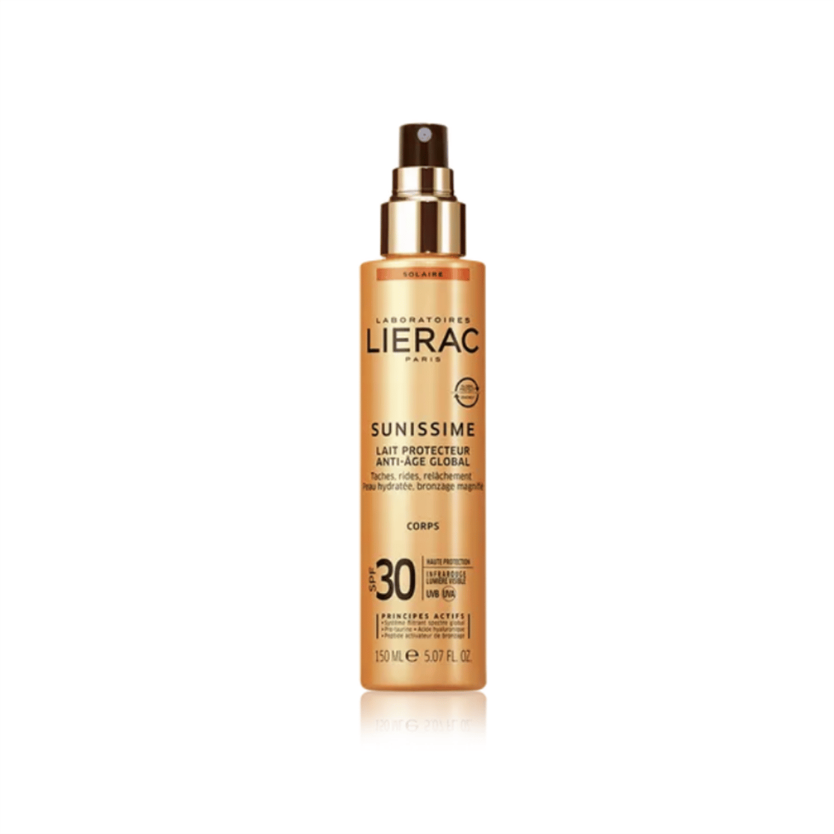 Lierac Sunissime Energizing Protective Milk Spf30 150ml - Lierac