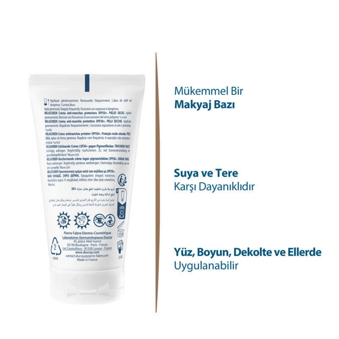 Melascreen Cream Spf50+ 50 Ml - Ducray