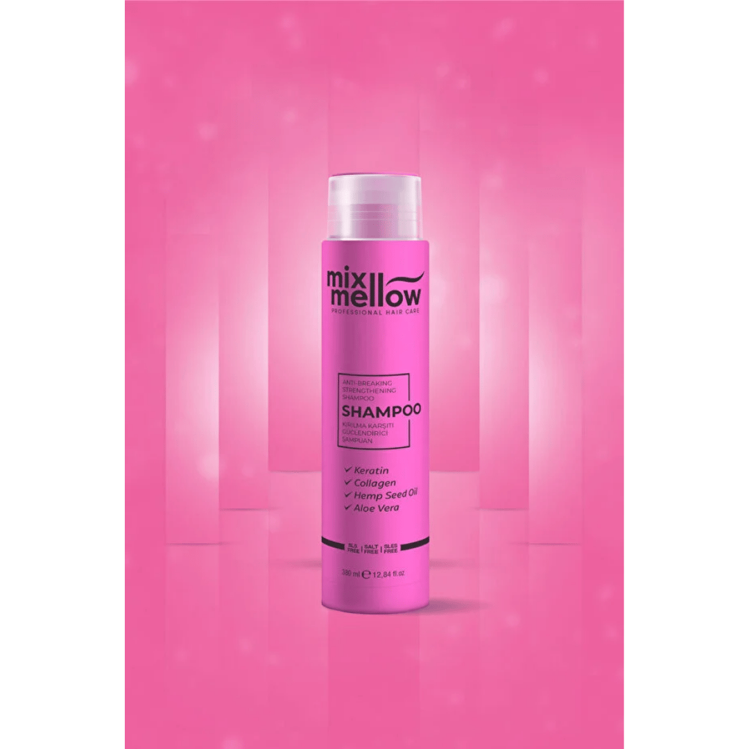 Mix Mellow Kırılma Karşıtı Güçlendirici Şampuan 380 ml - Mix Mellow
