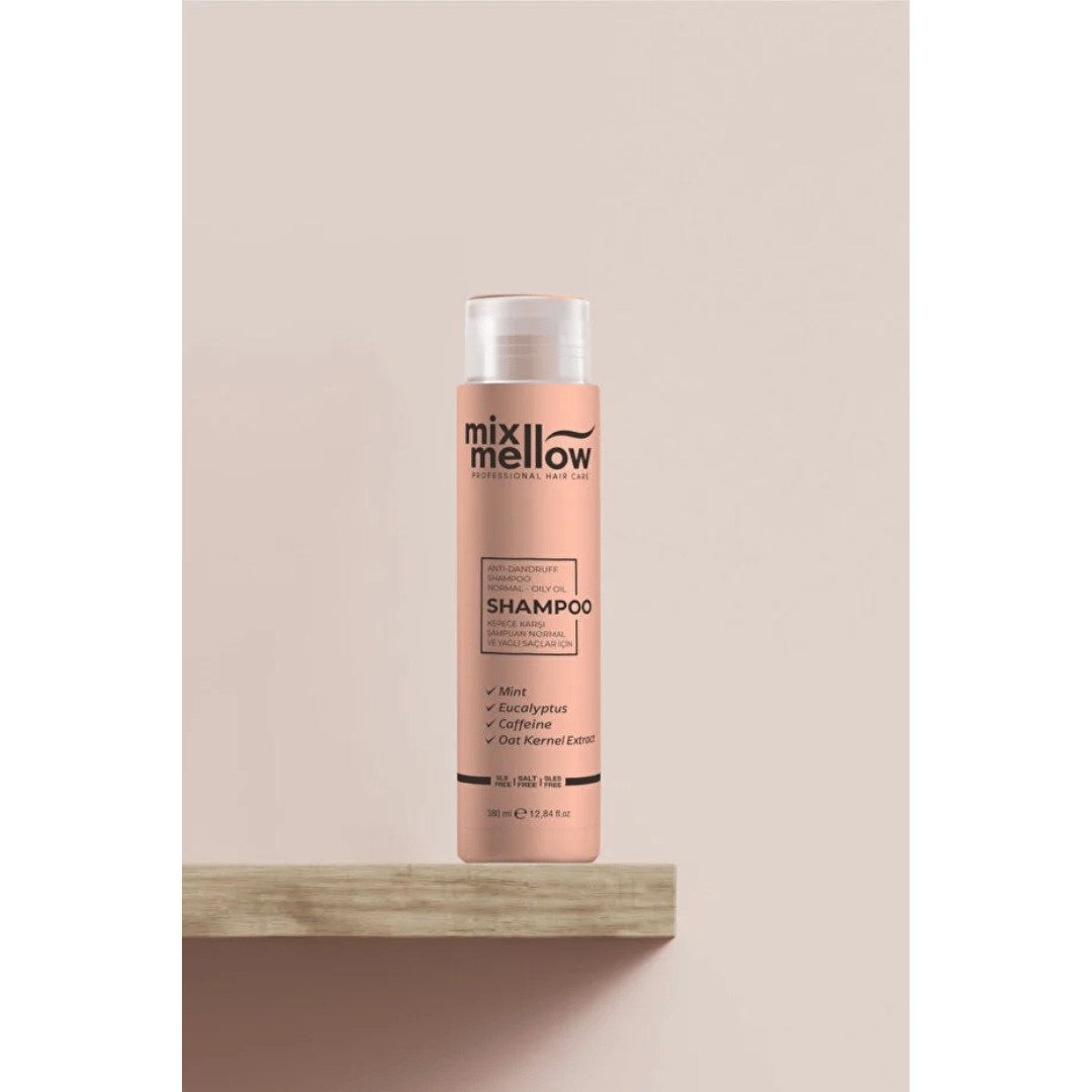 Mix Mellow Normal ve Yağlı Saçlar İçin Kepek Karşıtı Şampuan 380 ml - Mix Mellow