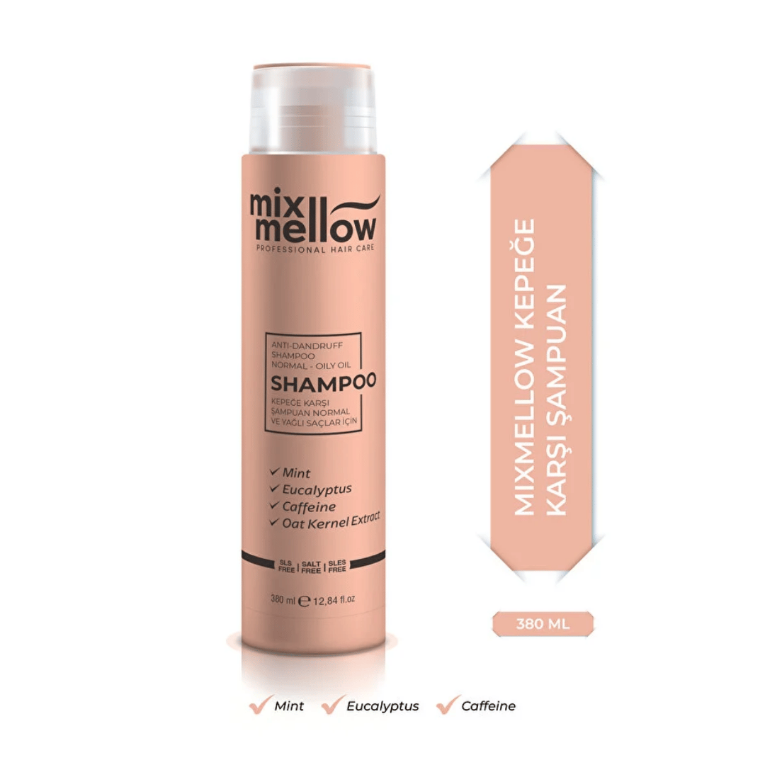 Mix Mellow Normal ve Yağlı Saçlar İçin Kepek Karşıtı Şampuan 380 ml - Mix Mellow