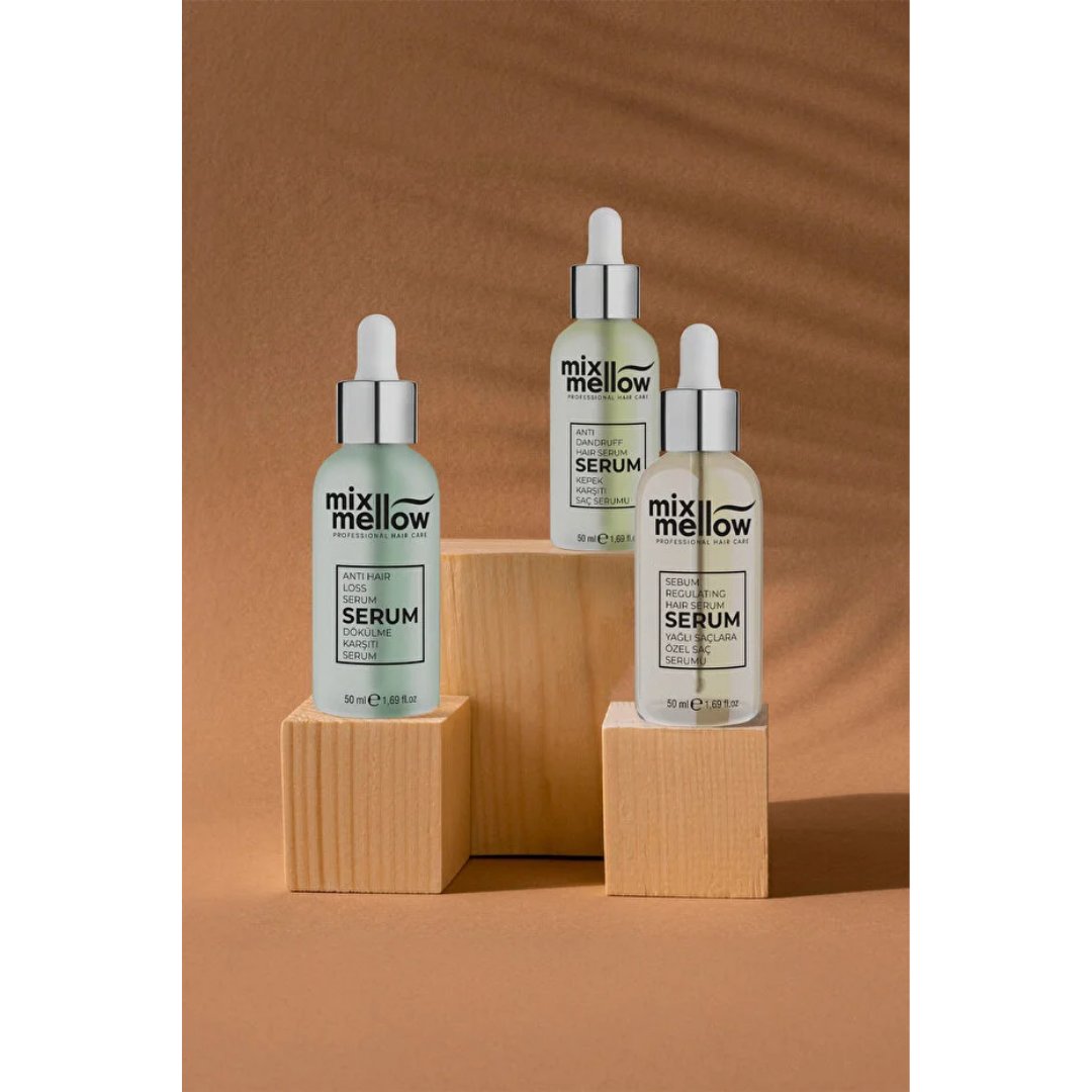 Mix Mellow Yağlı Saçlara Özel Saç Serumu 50 ml - Mix Mellow