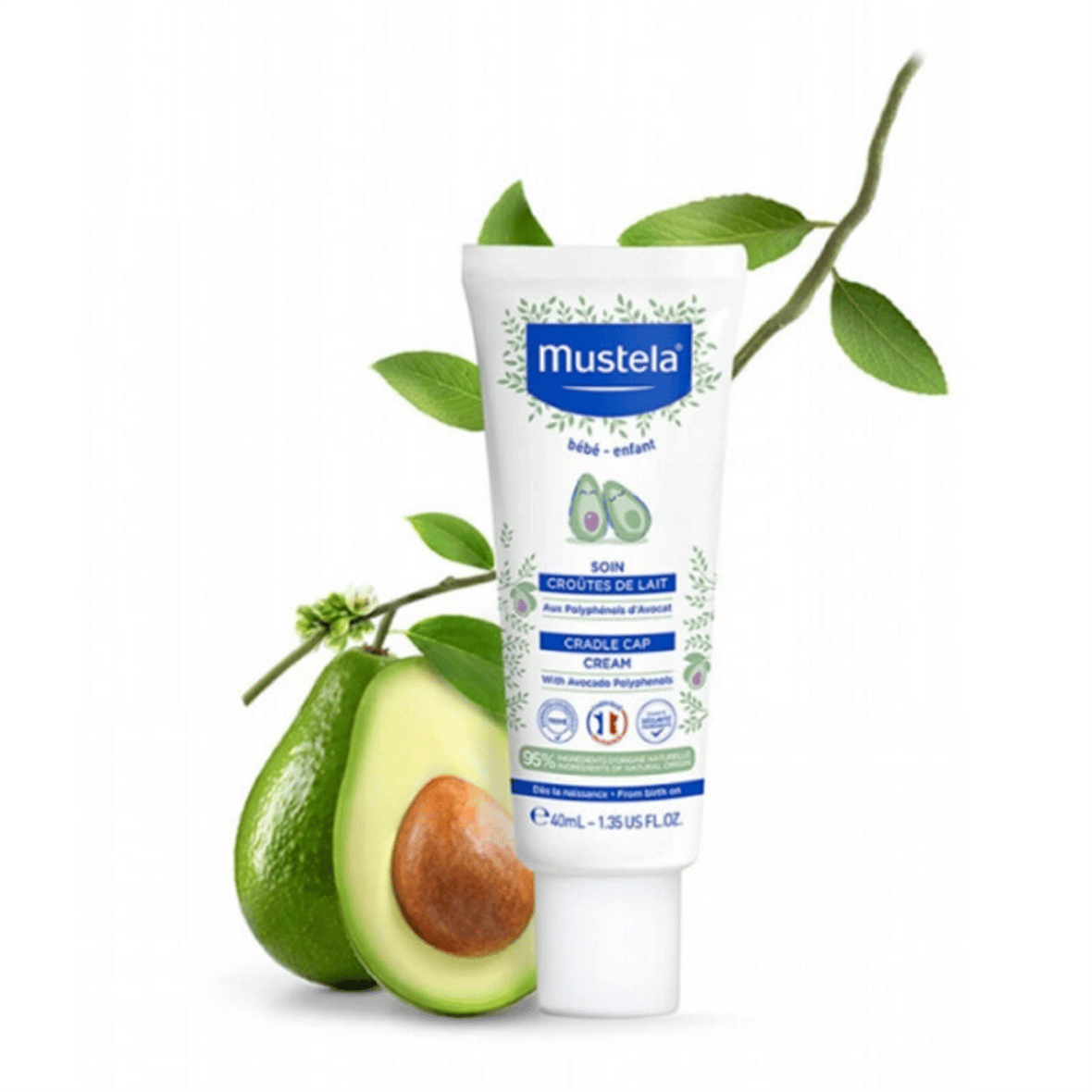 Mustela Cradle Cap Cream 40ml - Saç Bakım Kremi - Mustela