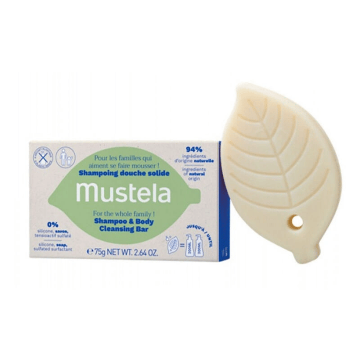 Mustela Solid Body Shampoo 75gr - Mustela