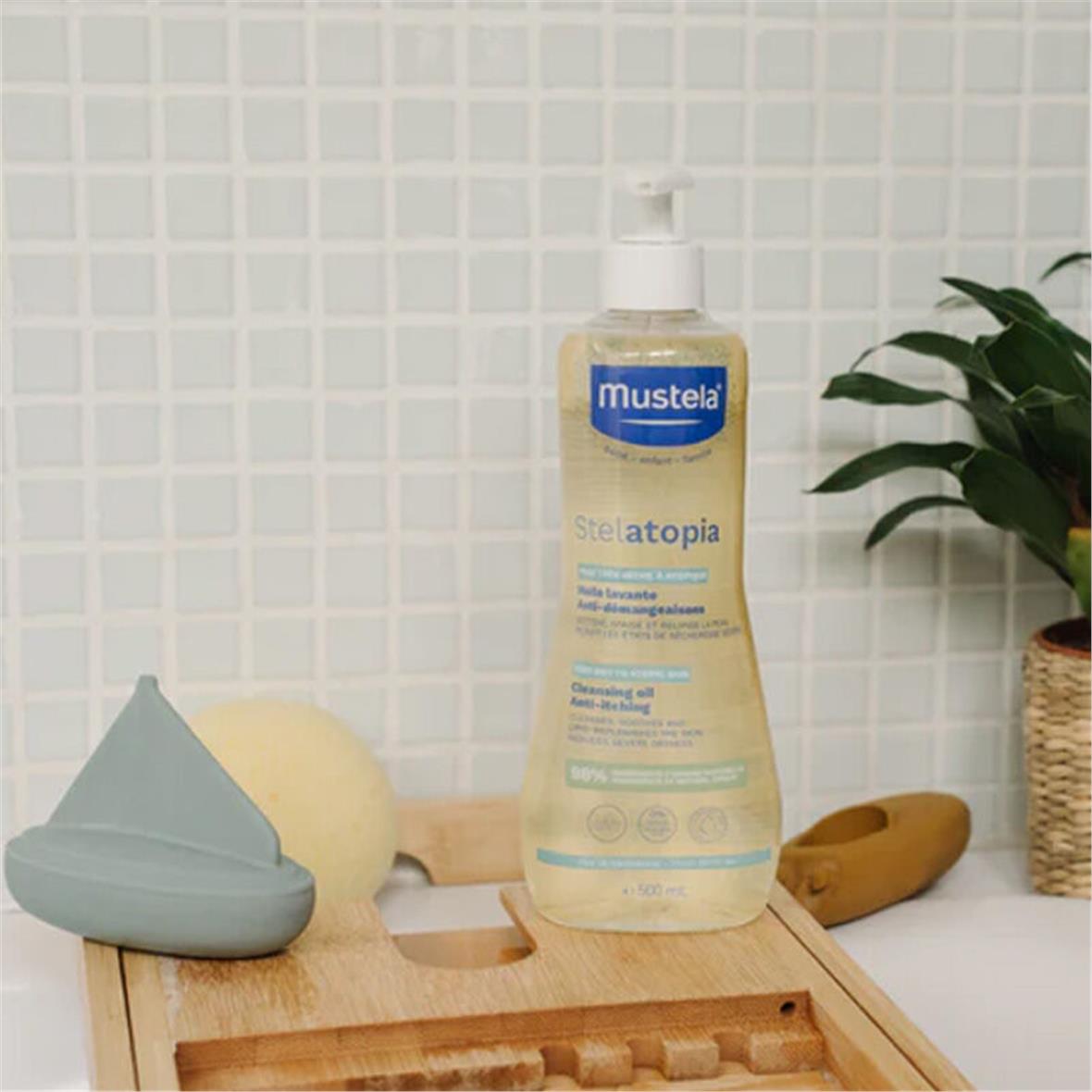 Mustela Stelatopia Temizleme Yağı 500 ml - Mustela