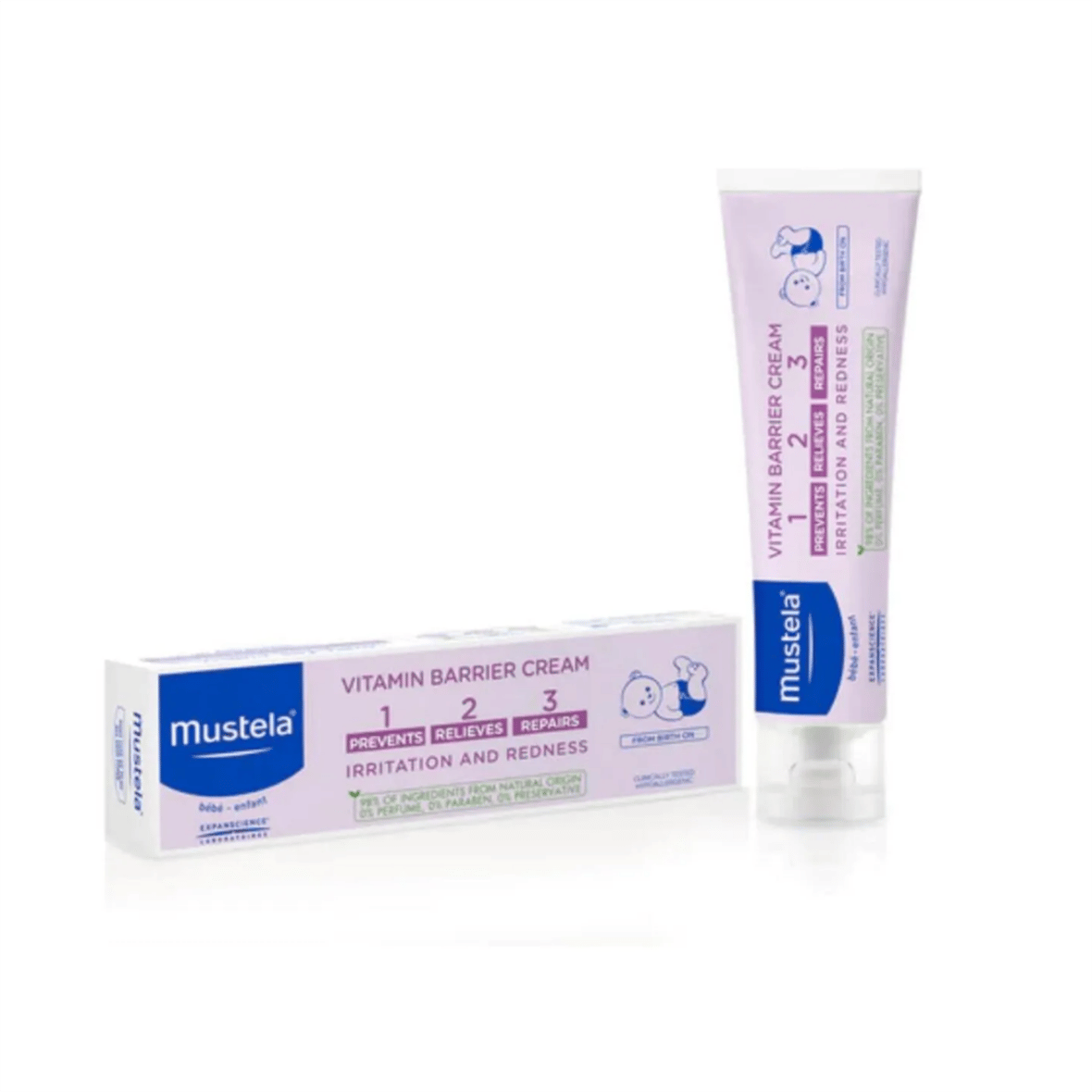 Mustela Vitamin Barrier 1-2-3 Cream 50ml - Mustela