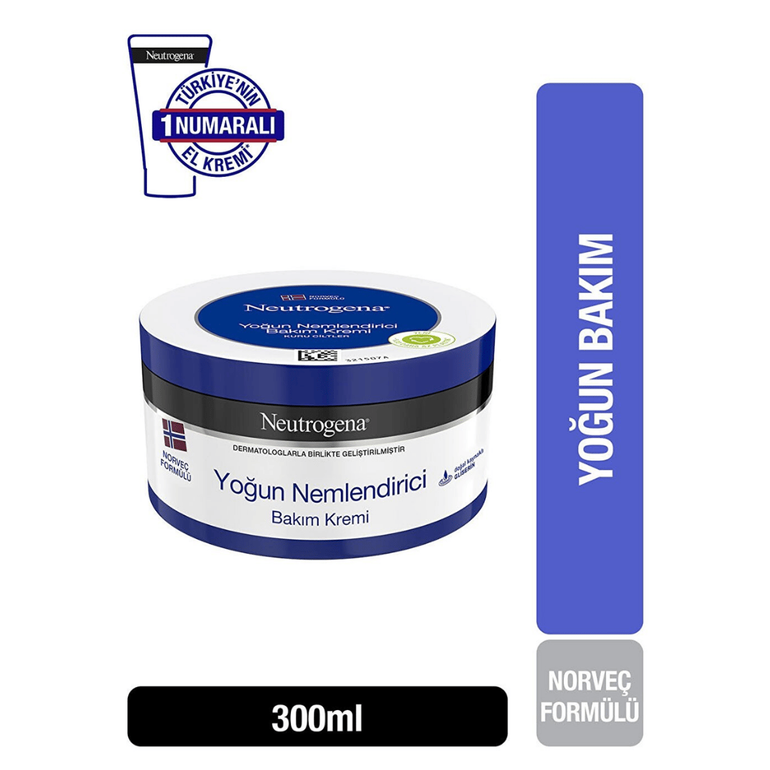 Neutrogena Norveç Formülü Yoğun Nemlendirici Bakım Kremi 300 ml - Neutrogena