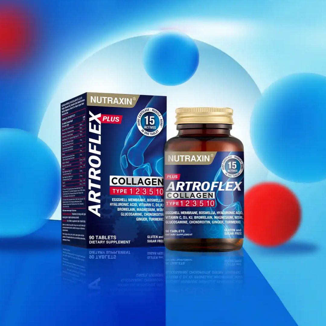 Nutraxin Artroflex Plus Collagen 90 Tablet - Nutraxin