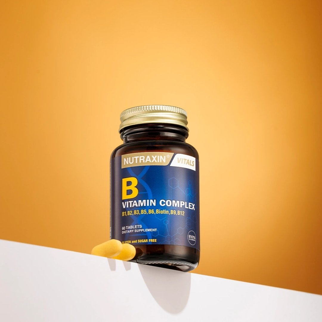 Nutraxin B Vitamin Complex 60 Kapsül - Nutraxin