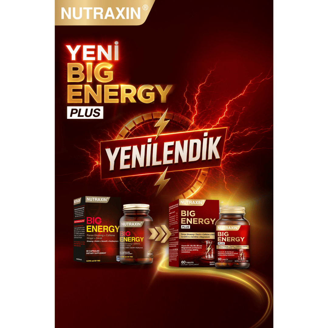 Nutraxin Big Energy Plus 60 Tablet - Nutraxin