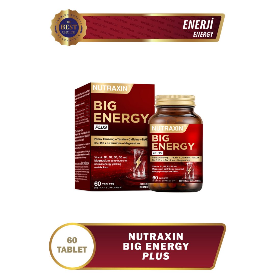 Nutraxin Big Energy Plus 60 Tablet - Nutraxin