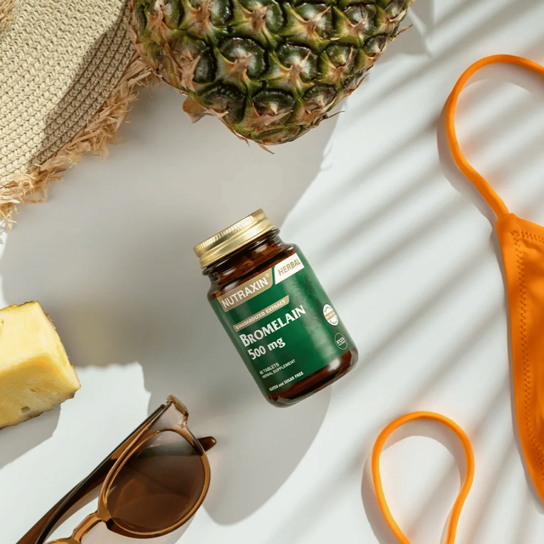 Nutraxin Bromelain 500 mg 60 Tablet - Nutraxin