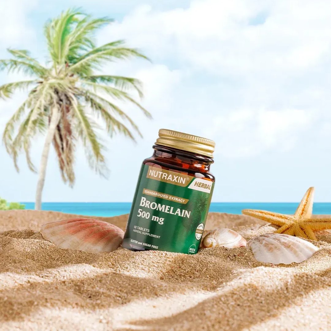 Nutraxin Bromelain 500 mg 60 Tablet - Nutraxin