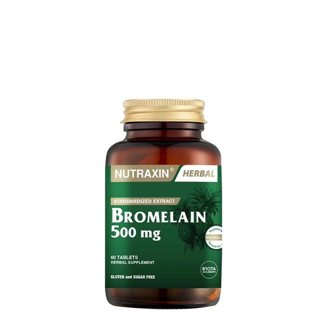 Nutraxin Bromelain 500 mg 60 Tablet - Nutraxin
