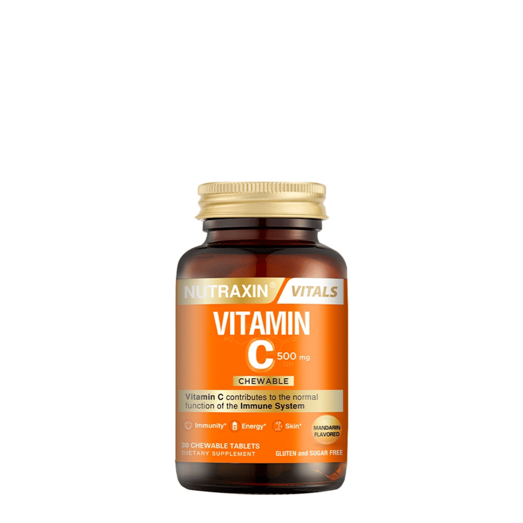 Nutraxin C Vitamini 500 Mg 30 Adet Çiğneme Tableti - Nutraxin
