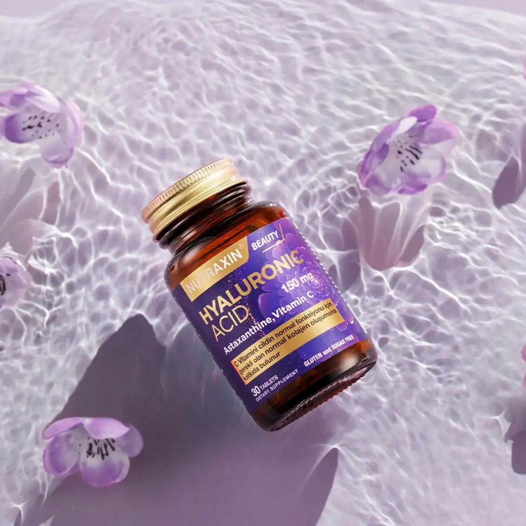 Nutraxin Hyaluronik Asit Takviye Edici Gıda 30 Tablet - Nutraxin