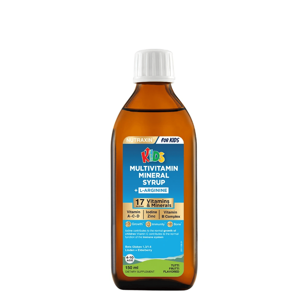 Nutraxin Kids Multivitamin Mineral Şurup 150 ml - Nutraxin