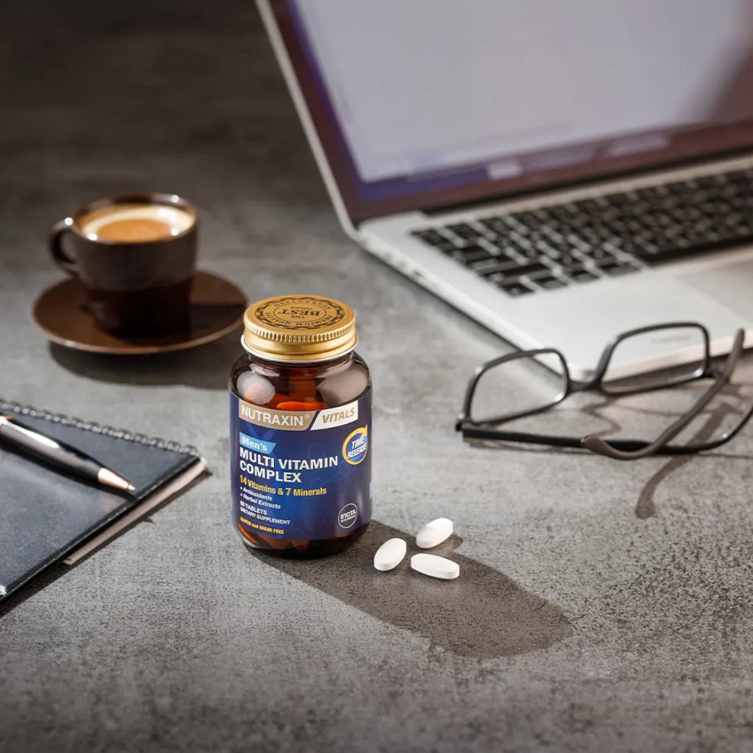 Nutraxin Mens Multi Vitamin Complex 60 Tablet - Nutraxin