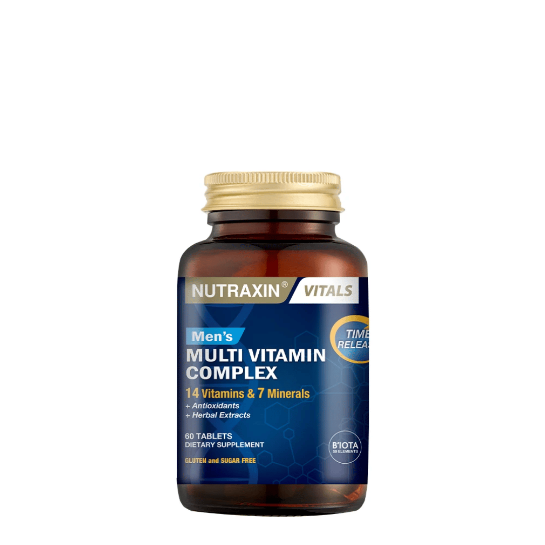Nutraxin Mens Multi Vitamin Complex 60 Tablet - Nutraxin