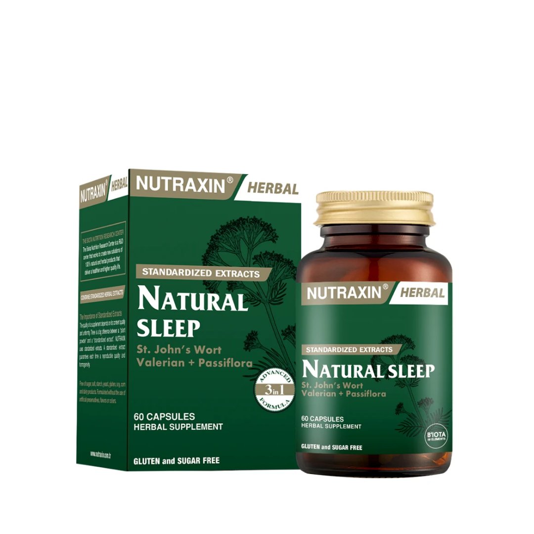 Nutraxin Naturel Sleep 60 Kapsül - Nutraxin