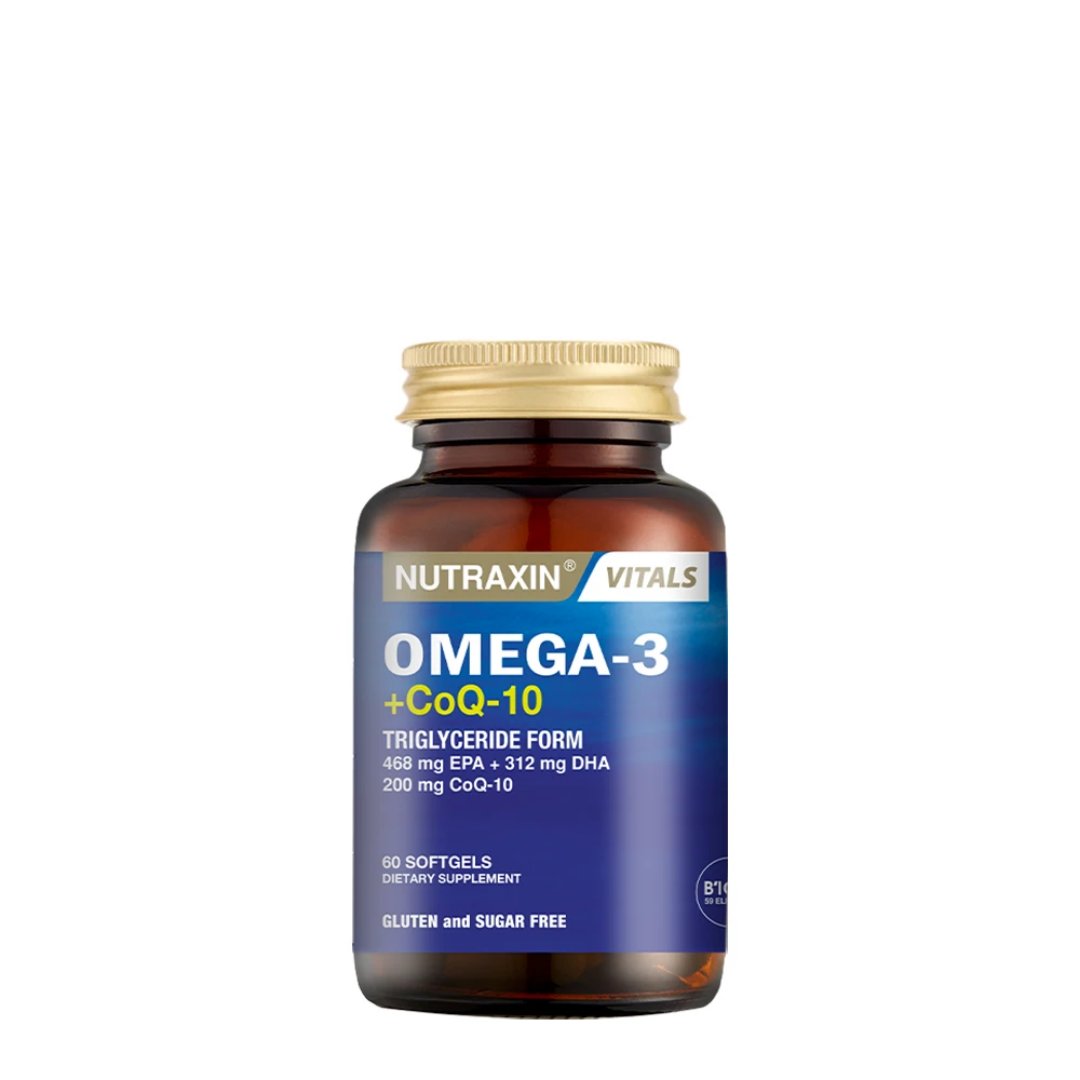 Nutraxin Omega-3+CoQ-10 60g - Nutraxin