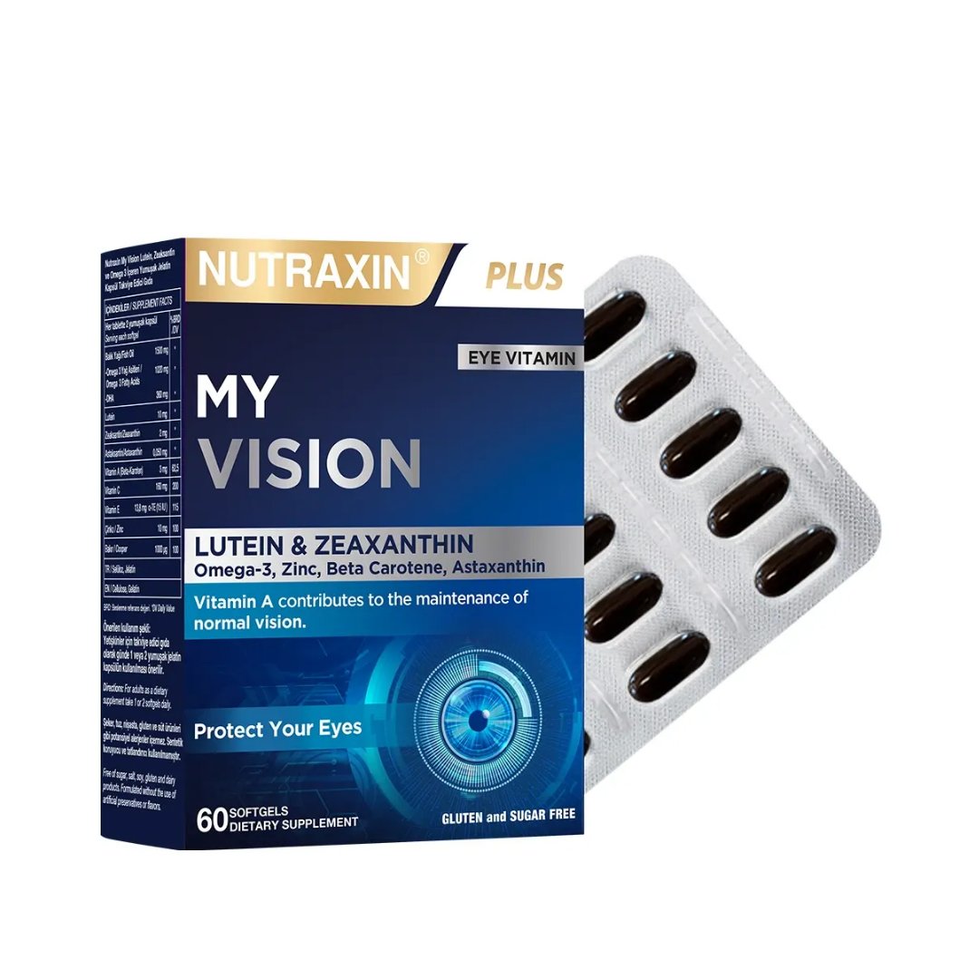 Nutraxin Plus My Vision 60 Kapsül - Nutraxin