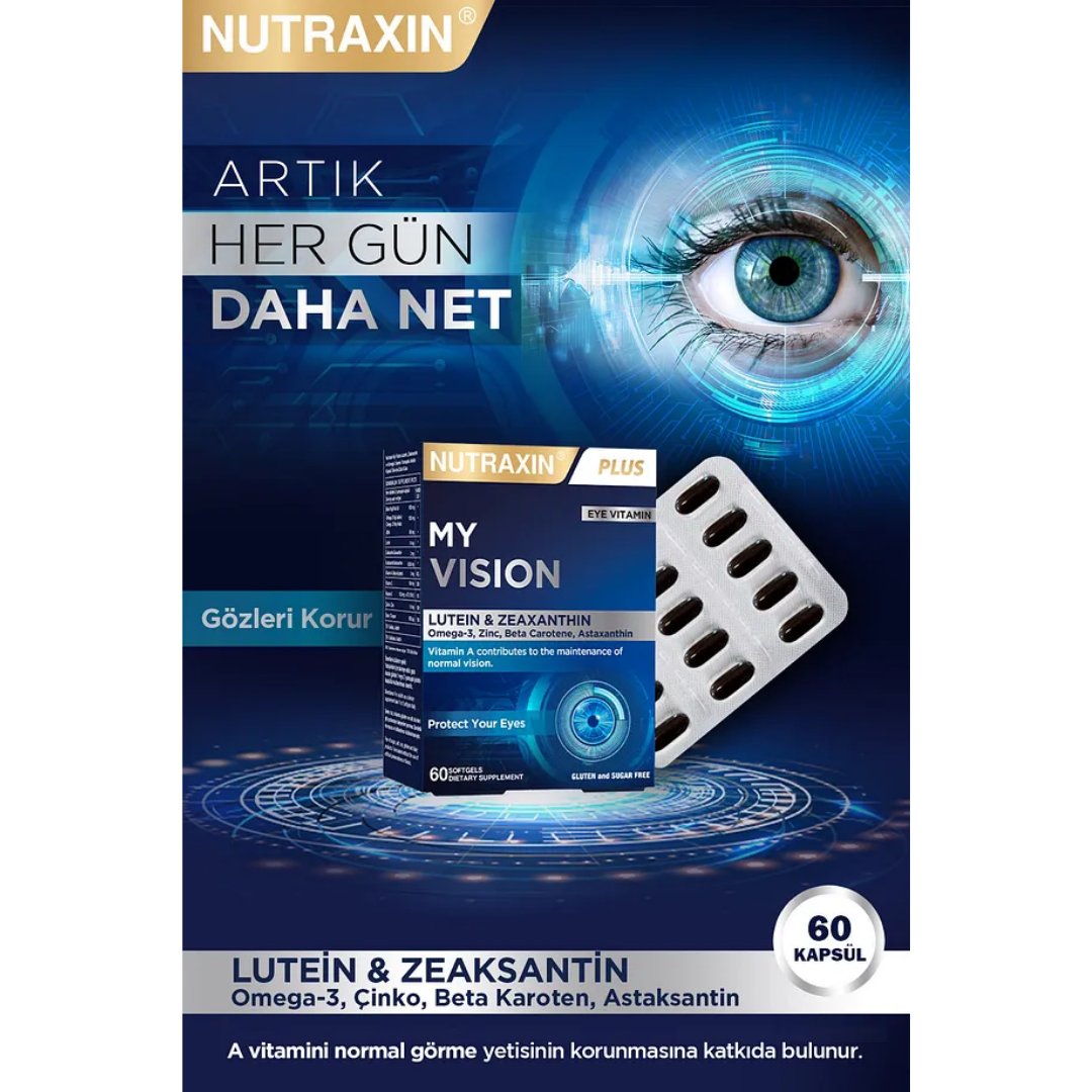 Nutraxin Plus My Vision 60 Kapsül - Nutraxin