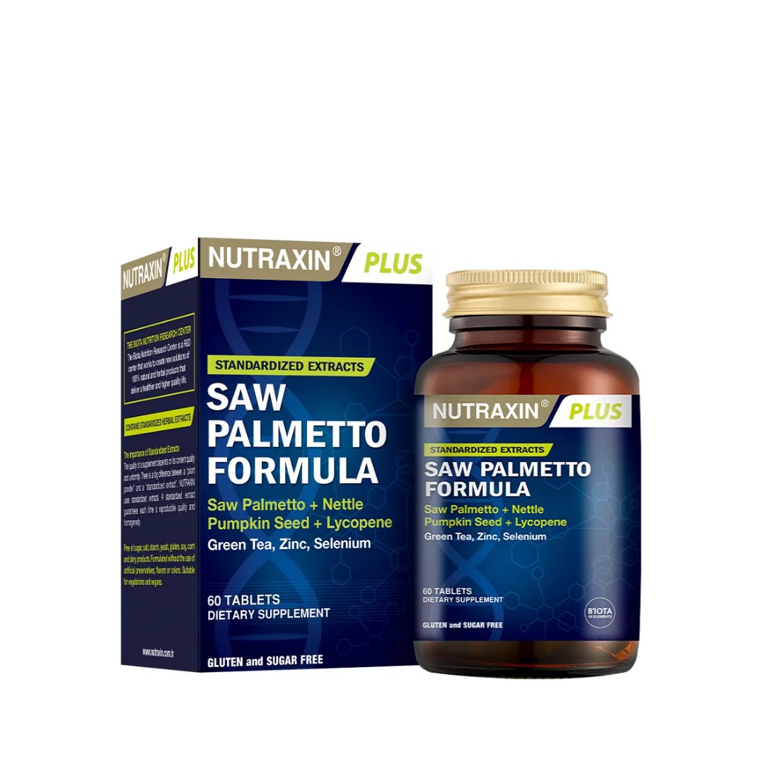 Nutraxin Plus Saw Palmetto Formula 60 Tablet - Nutraxin