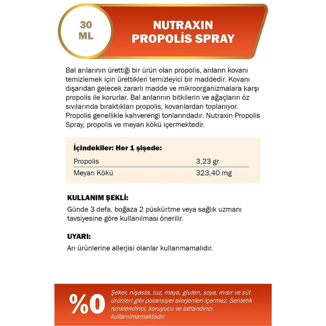 Nutraxin Propolis Sprey 30 ml - Nutraxin