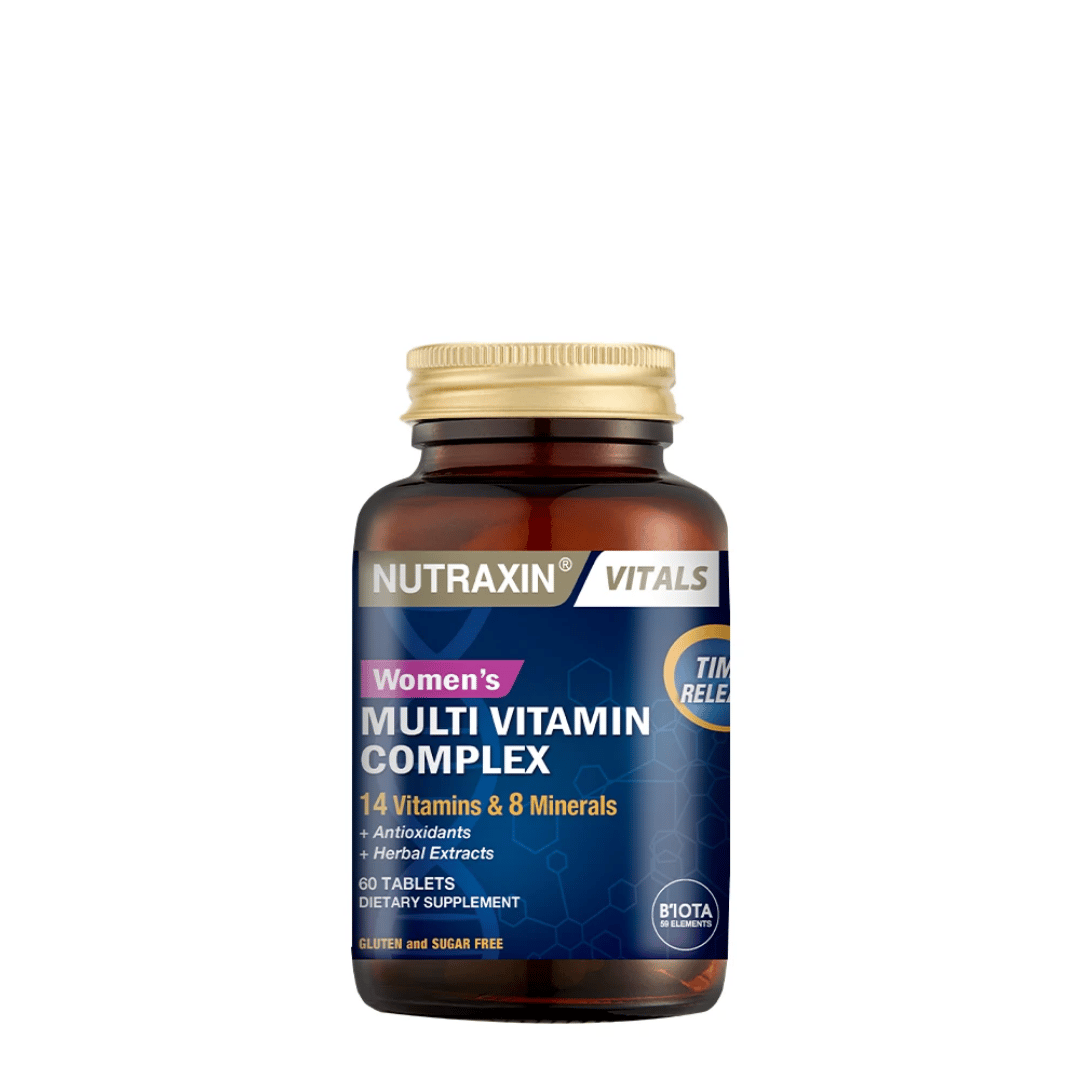 Nutraxin Womens Multi Vitamin Complex 60 Tablet - Nutraxin