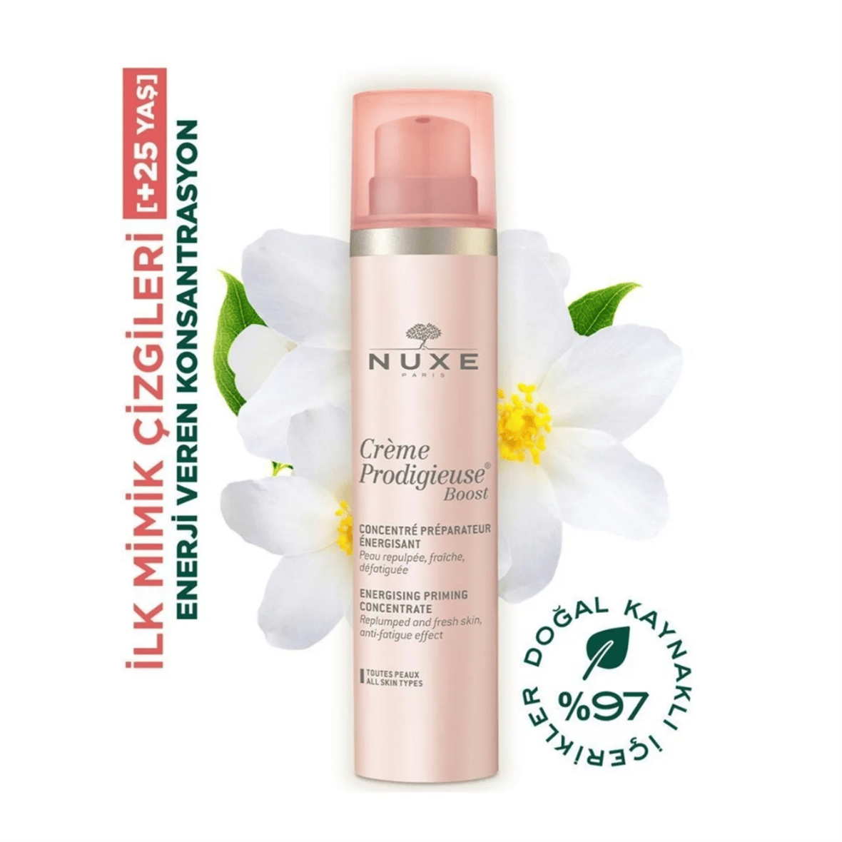 Nuxe Creme Prodigieuse Boost Energising Priming Concentrate 100 ml - Nuxe