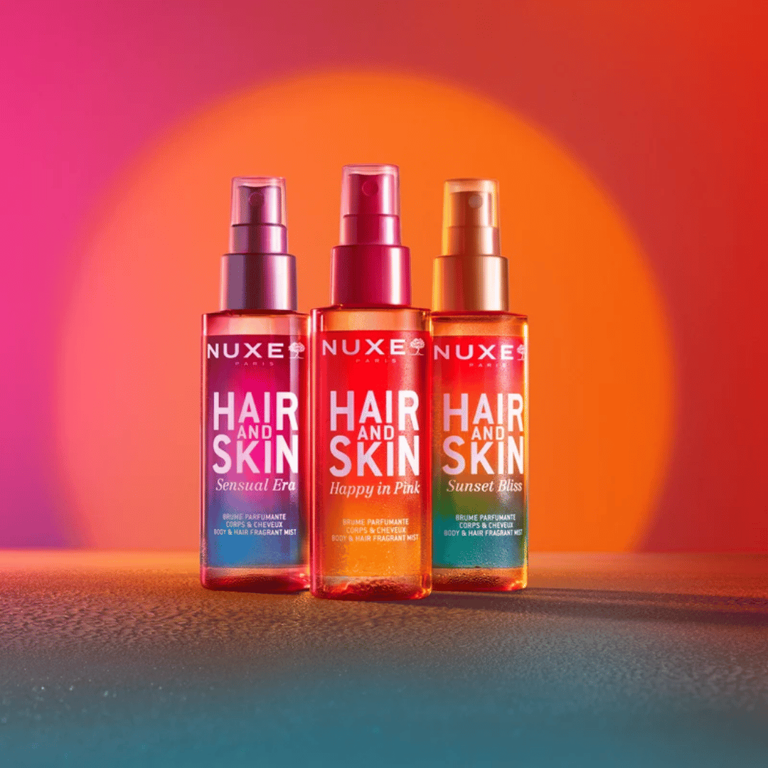 Nuxe Hair and Skin Happy in Pink Body and Hair Fragrant Mist 100 ml - Nuxe