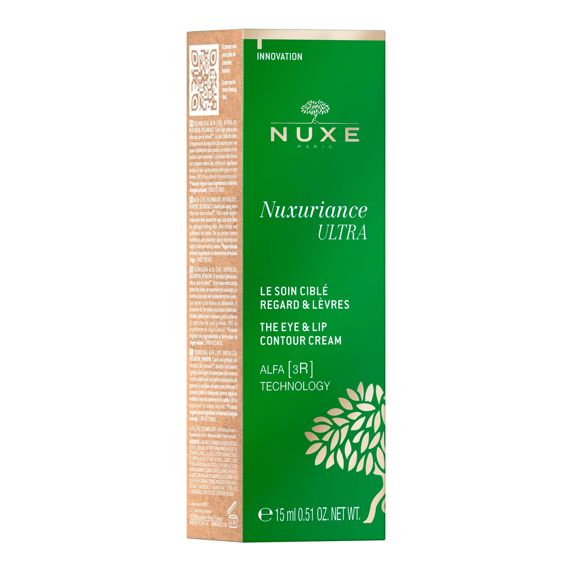 Nuxe Nuxuriance Ultra Göz ve Dudak Kremi 15 ml - Nuxe