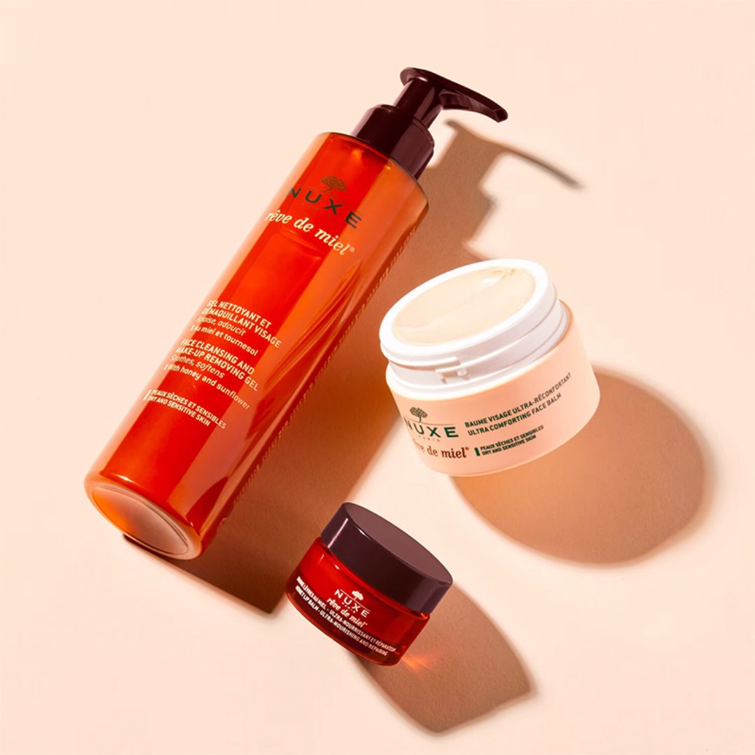 Nuxe Reve De Miel Face Cleansing And Make Up Removing Gel 200ml - Nuxe