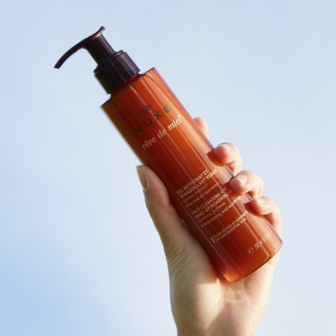 Nuxe Reve De Miel Face Cleansing And Make Up Removing Gel 200ml - Nuxe