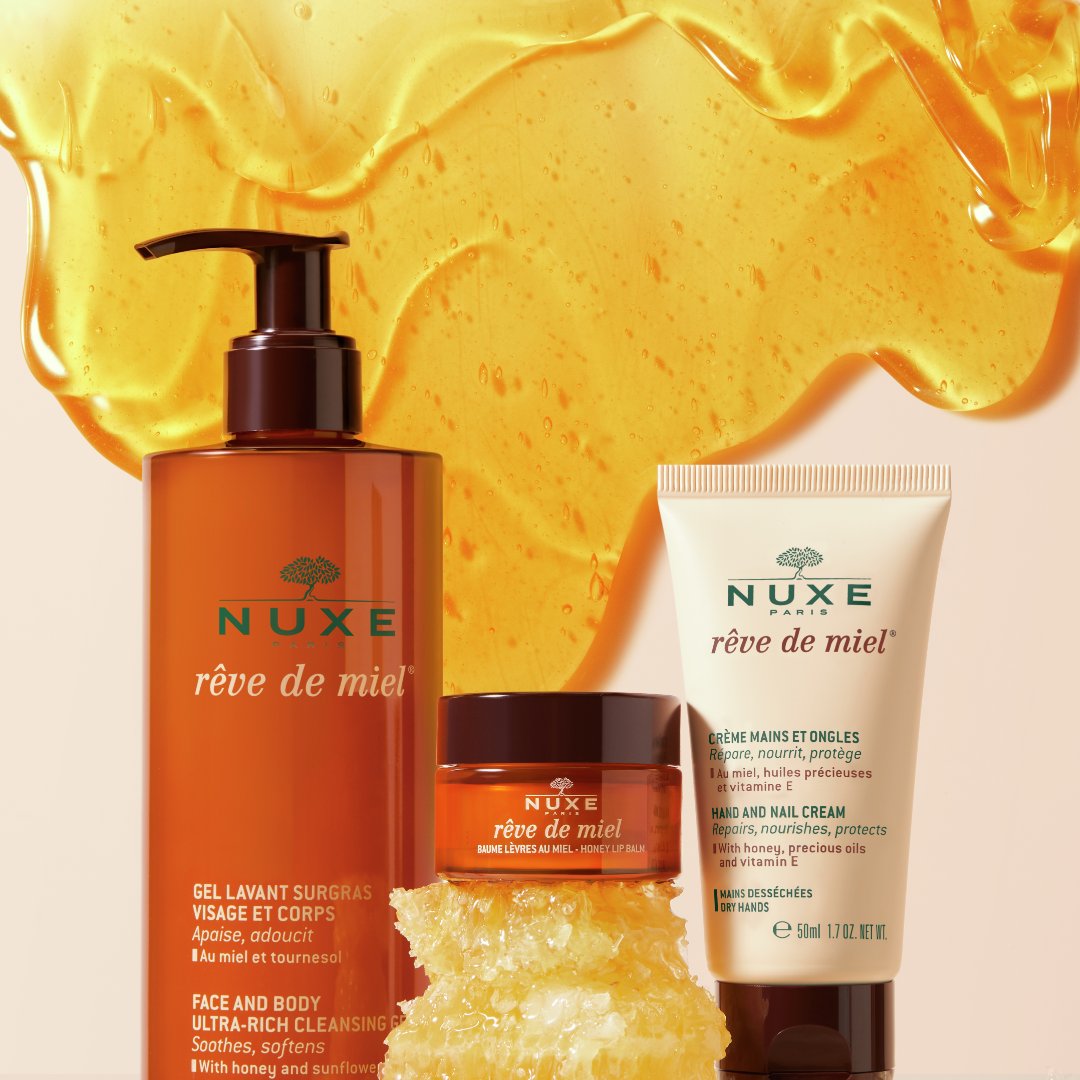 Nuxe Reve De Miel Yüz ve Vücut Yıkama Jeli 2x400 ml - Nuxe