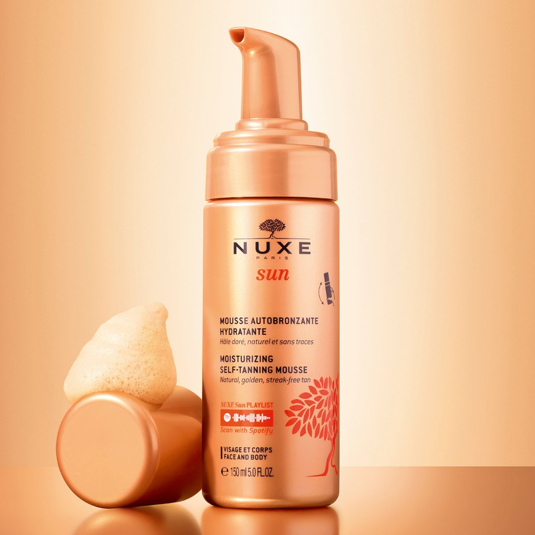 Nuxe Sun Moisturizing Self-Tanning Mousse ( Nemlendirme Etkili Bronzlaştırıcı Köpük ) 150 ml - Nuxe