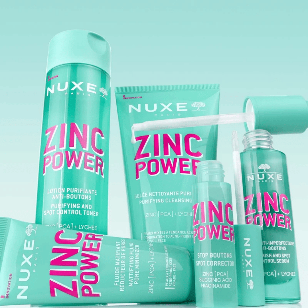 Nuxe Zinc Power Purifying Cleansing Gel 400 ml - Nuxe