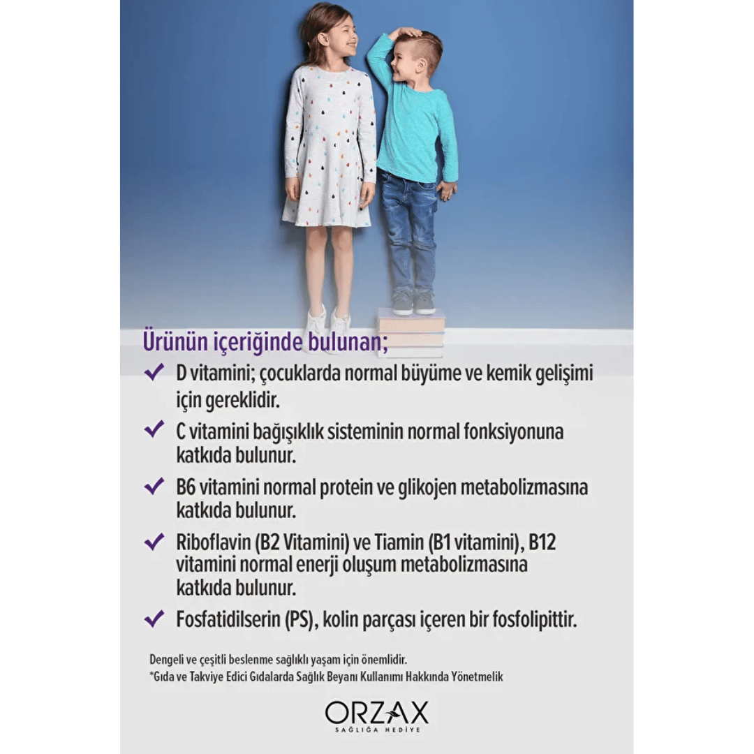 Ocean Vm Arginin Ps Ballı Portakal Aromalı Şurup 150 ml - 1 Alana 1 Bedava - orzax