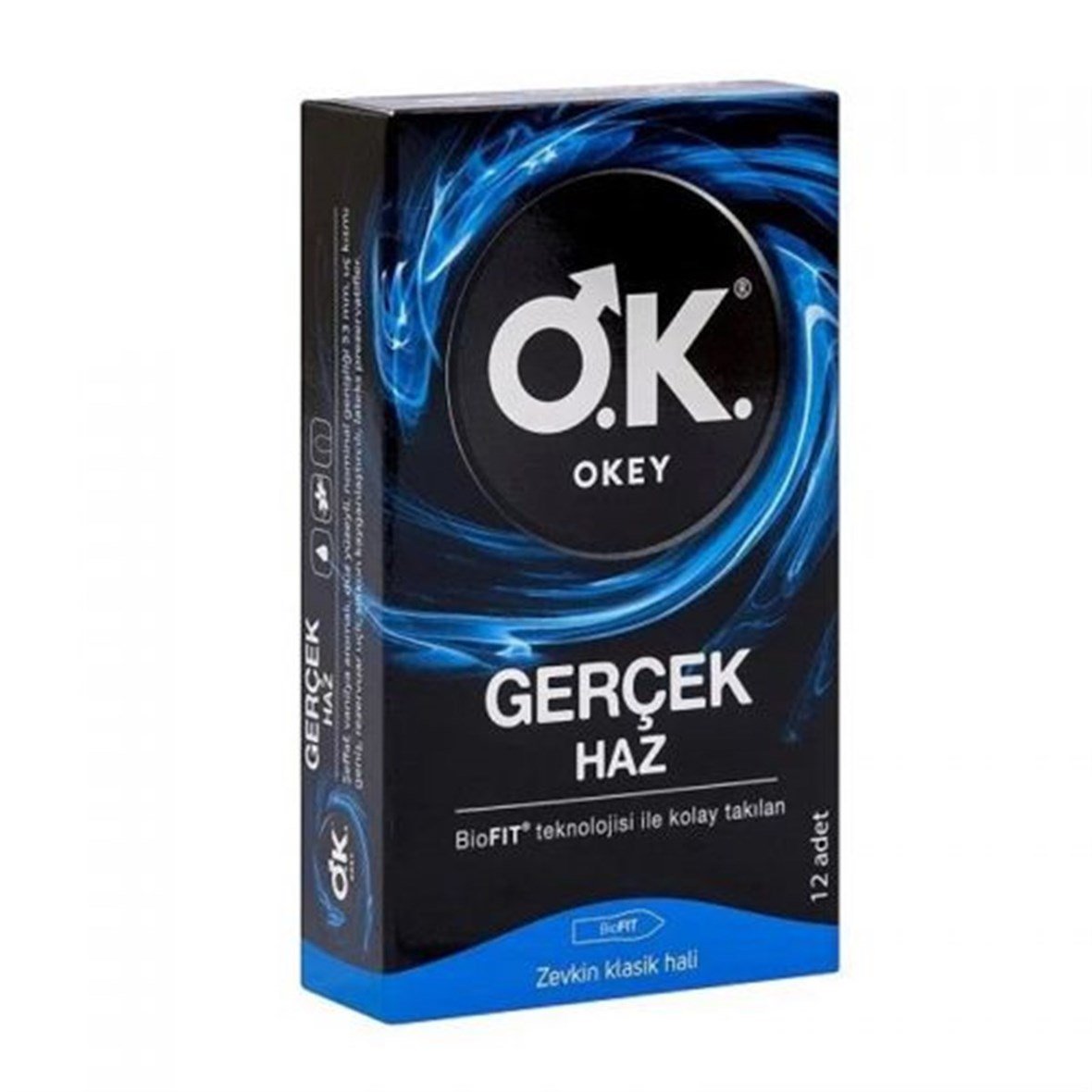 Okey Gerçek Haz Prezevatif 12 Adet - Okey